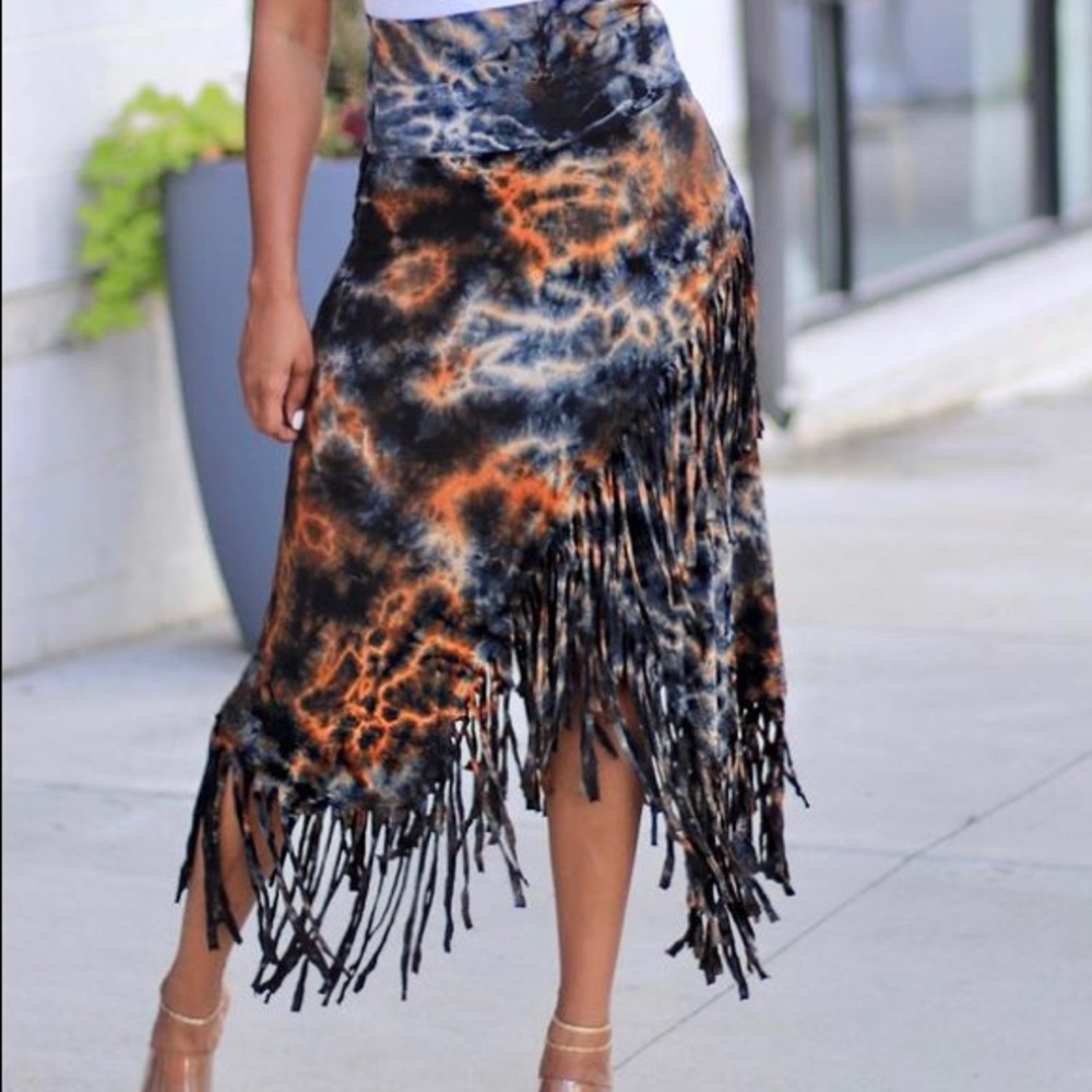 Beautiful Tye Dye Maxi Skirt